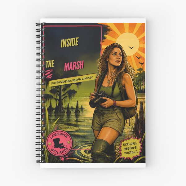 Item preview, Inside The Marsh: Whispers of Untamed Beauty designed and sold by Bayou Wonder.