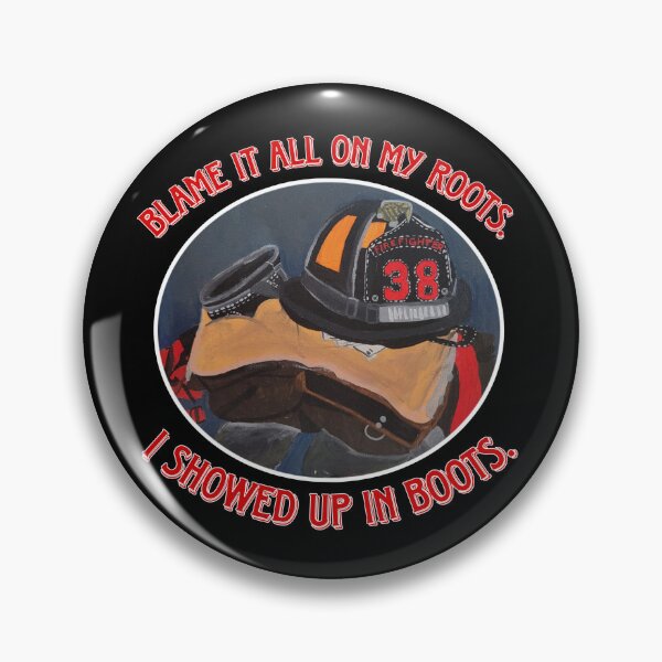 Item preview, firefighter boots designed and sold by creativecowgirl.