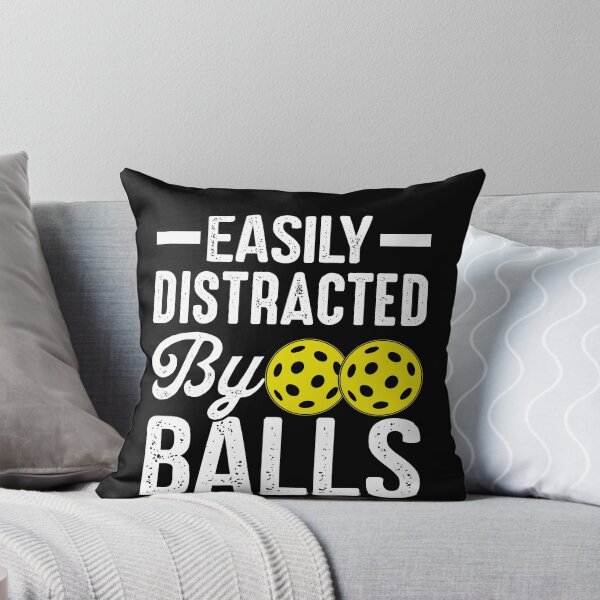 Item preview, Easily Distracted By Balls Pickleball Player Fan designed and sold by sportfantees.