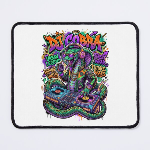 Item preview, DJ Cobra - Neon Snake designed and sold by StickVerse by Owais.