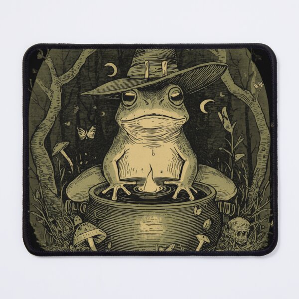Item preview, Whimsical Frog Witch Magic designed and sold by ChicTrendz.