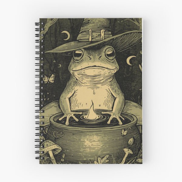 Item preview, Whimsical Frog Witch Magic designed and sold by ChicTrendz.