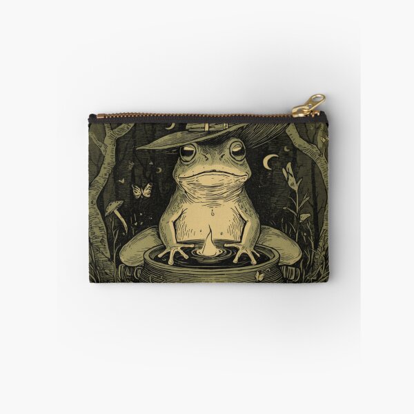 Item preview, Whimsical Frog Witch Magic designed and sold by ChicTrendz.