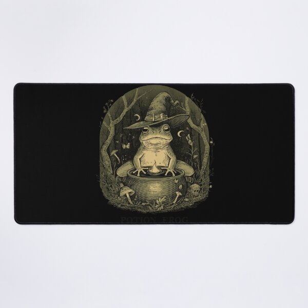 Item preview, Whimsical Frog Witch Magic designed and sold by ChicTrendz.
