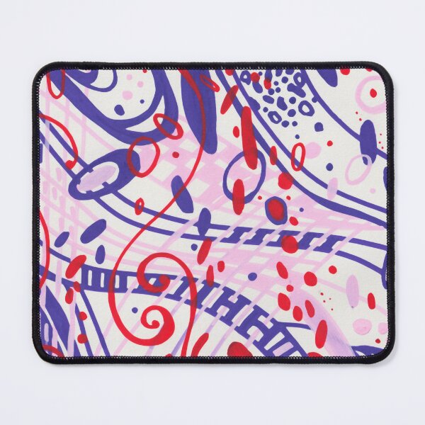 Item preview, Red Pink Blue designed and sold by Antje Wauer.