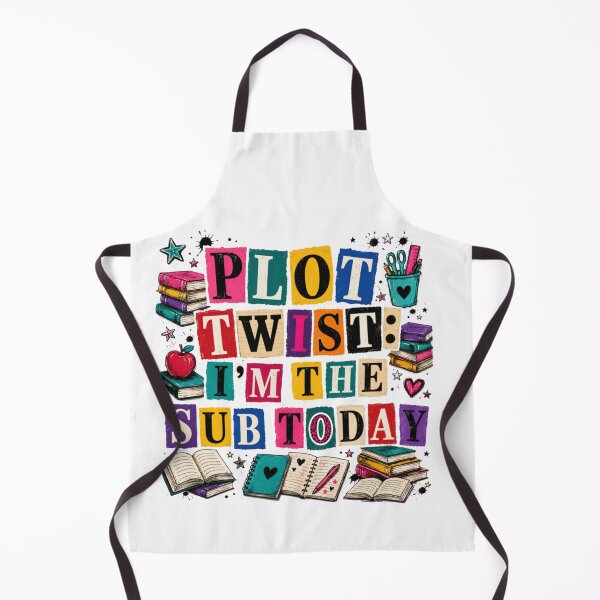 Item preview, Plot Twist: I’m the Sub Today Funny Substitute Teacher Classroom Quote designed and sold by SiroBellucci.