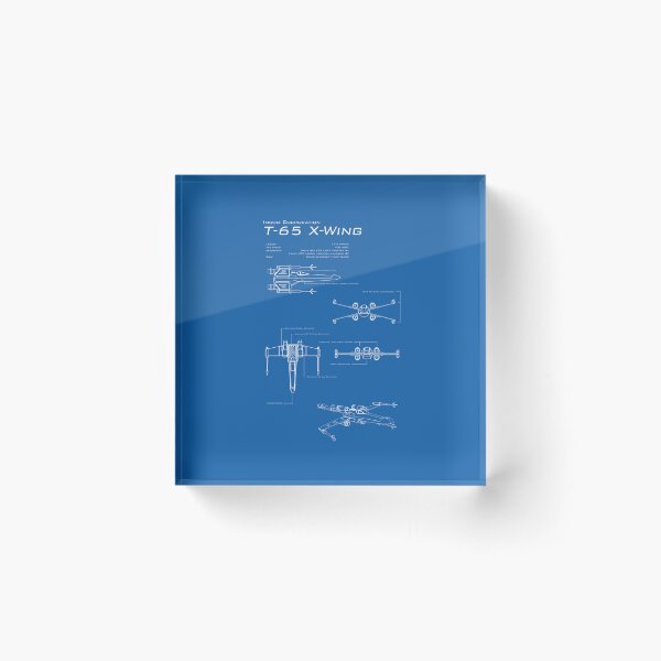 Item preview, X-Wing Blueprint designed and sold by Patrick King.