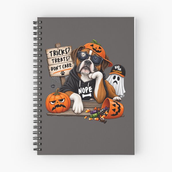 Item preview, Halloween Boxer Nope  designed and sold by Bubba's Boutique.