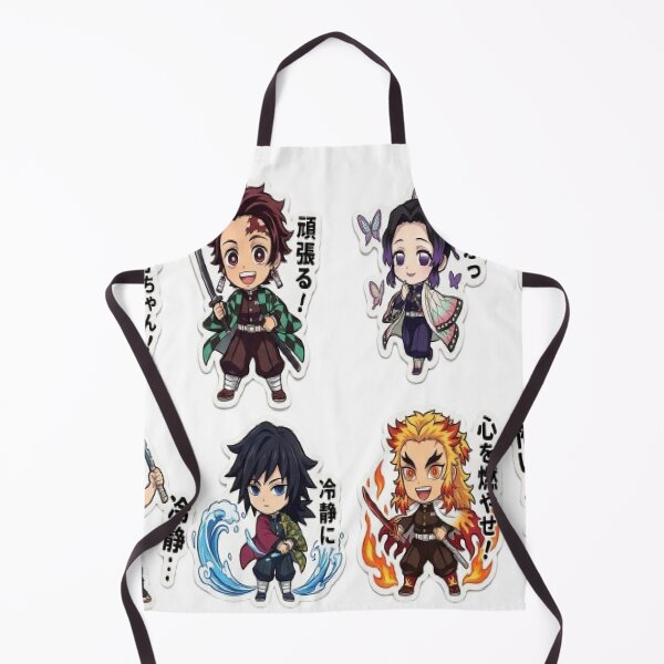Item preview, Demon Slayer Chibi Anime Stickers - Tanjiro Nezuko Zenitsu Set designed and sold by Galaxato.