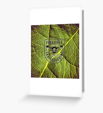 973 freestyle skateboarding Greeting Card