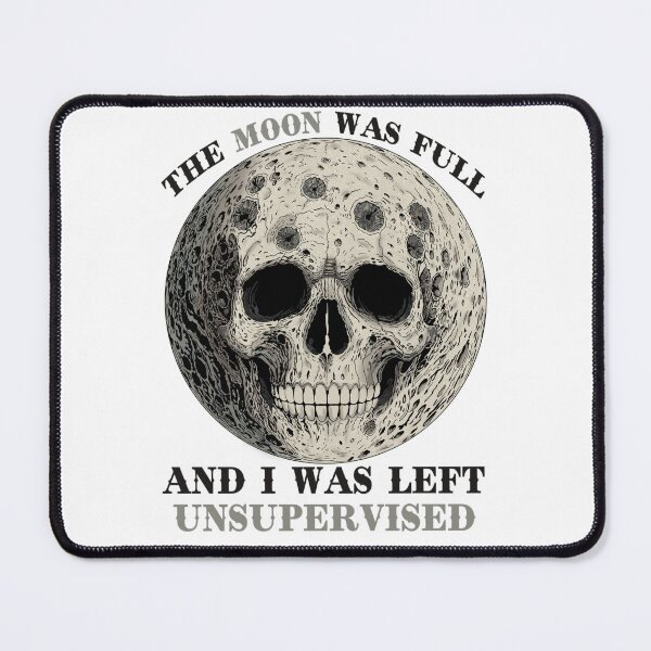 Item preview, Full moon, left unsupervised  designed and sold by Hexcellent Designs.