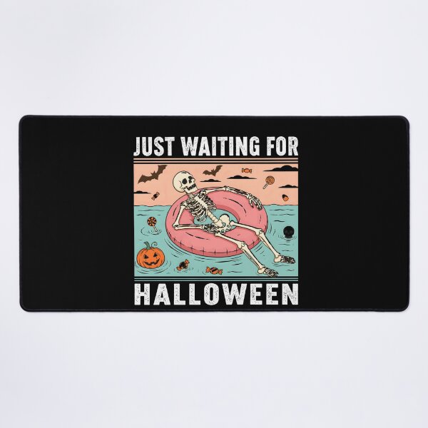 Item preview, Just Waiting For Halloween Spooky Season Skeleton Lover designed and sold by sportfantees.