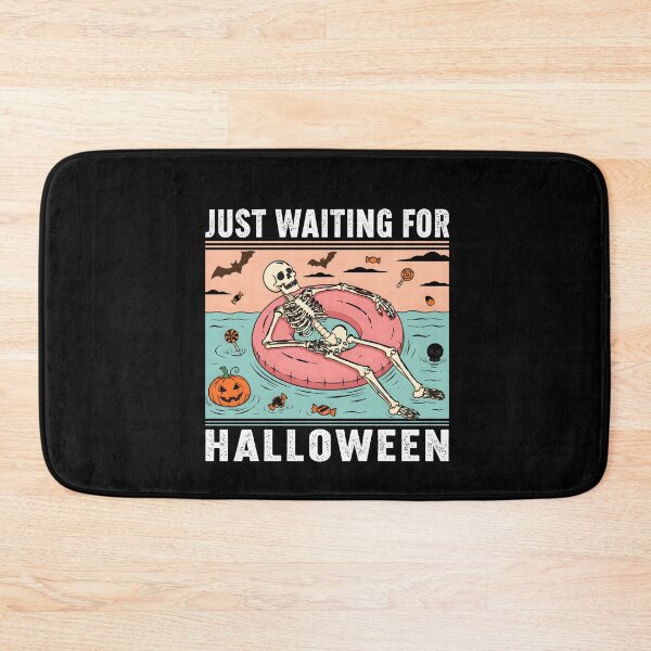 Item preview, Just Waiting For Halloween Spooky Season Skeleton Lover designed and sold by sportfantees.