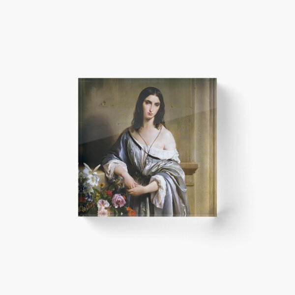Item preview, Melancholy by Francesco Hayez designed and sold by The Breathing Paint.