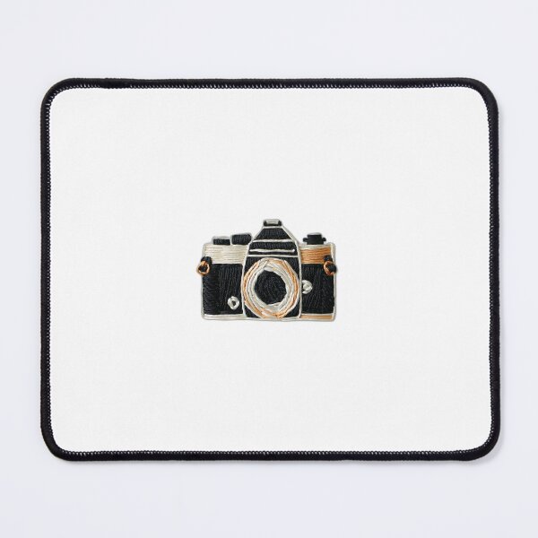 Item preview, Vintage Camera Embroidered Iron-On Patch – Retro Design designed and sold by Peecoo.