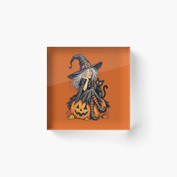 Item preview, Halloween. Cute Witch 1A designed and sold by CrumbBumStudio.