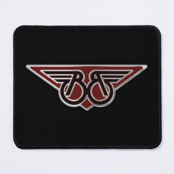 Item preview, Buckaroo Banzai Winged B - Cherry Red with Chrome effect designed and sold by Hedrin.
