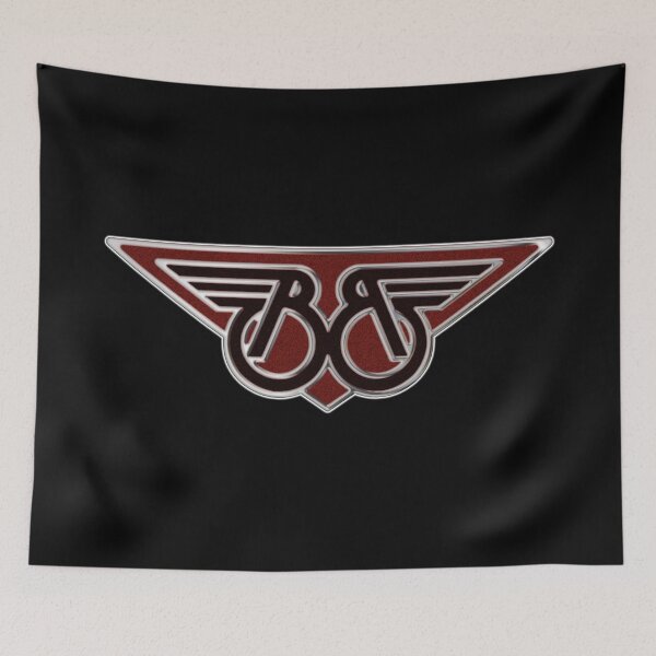 Item preview, Buckaroo Banzai Winged B - Cherry Red with Chrome effect designed and sold by Hedrin.
