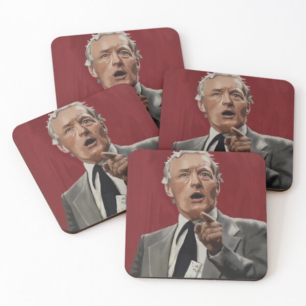 Item preview, Tony Benn portrait painting  designed and sold by thehat24.