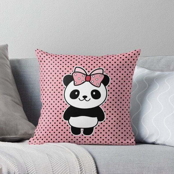 Aperçu de l'œuvre Panda à pois créée et vendue par YLinDesign.