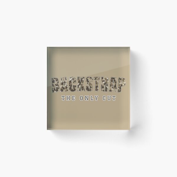 Item preview, Funny Hunter Gift Backstrap The Only Cut Deer Hunting designed and sold by Worn & Witty.