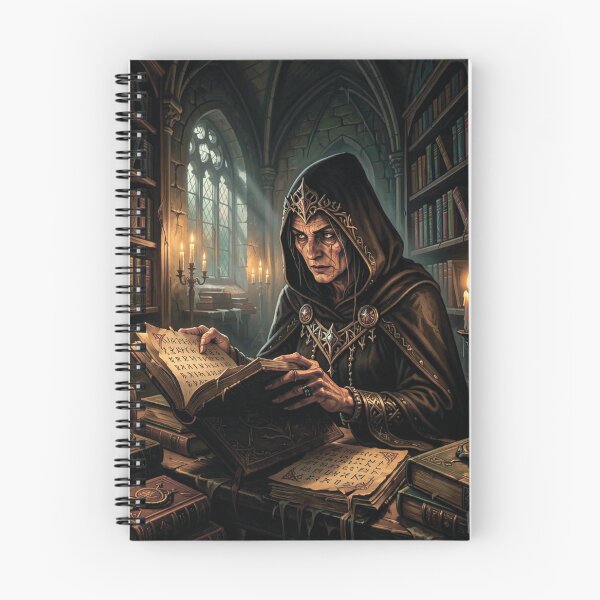 Item preview, A witch in the library. designed and sold by MagelliShop.