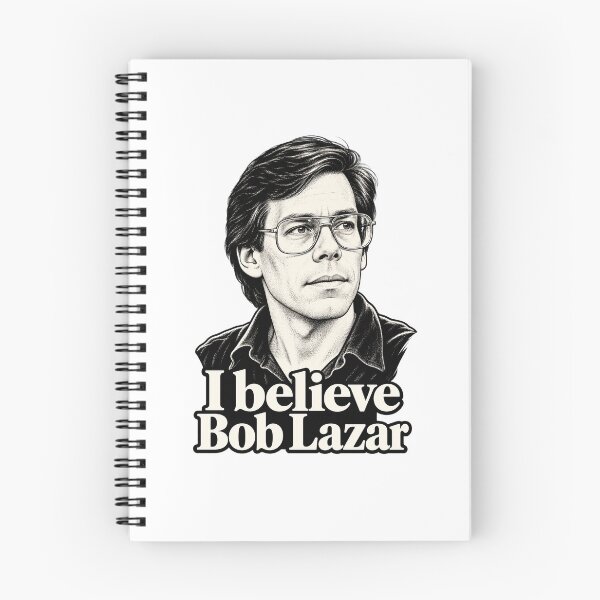 Item preview, I believe Bob Lazar - High Contrast Graphic Portrait designed and sold by thefreezoneart.