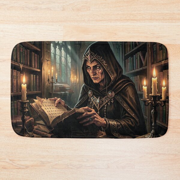 Item preview, A witch in the library. designed and sold by MagelliShop.