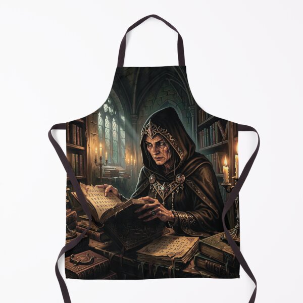 Item preview, A witch in the library. designed and sold by MagelliShop.
