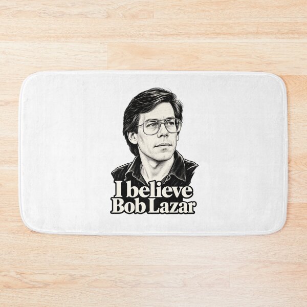 Item preview, I believe Bob Lazar - High Contrast Graphic Portrait designed and sold by thefreezoneart.
