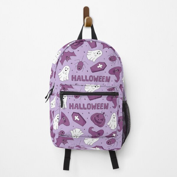 Item preview, Cute Halloween Purple Pattern designed and sold by A-U-Design.