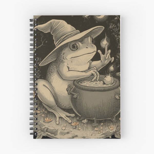 Item preview, Halloween Frog Witch Magic designed and sold by ChicTrendz.