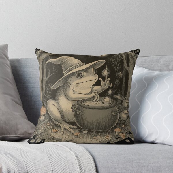 Item preview, Halloween Frog Witch Magic designed and sold by ChicTrendz.