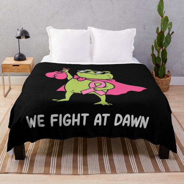 Item preview, We Fight At Dawn Breast Cancer Awareness Survivor Fighter designed and sold by sportfantees.