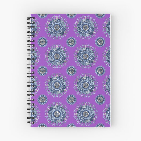 Item preview, Blue Ornamental Mandala Pattern – Intricate Boho Floral Design designed and sold by Mousy17.