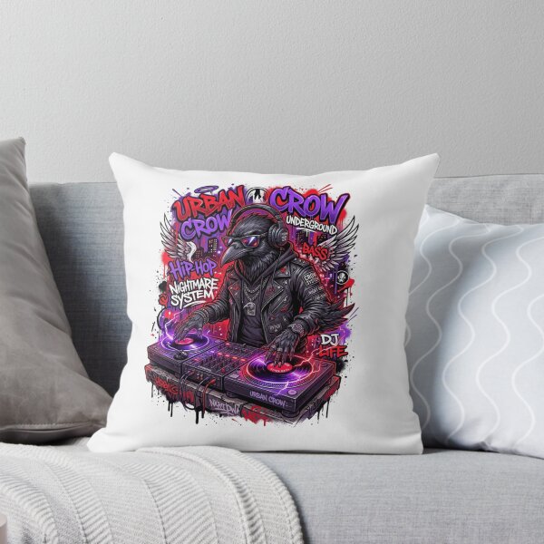 Item preview, Urban Crow DJ - Gothic Raven designed and sold by StickVerse by Owais.