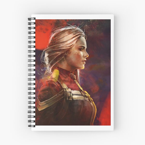 Artikelvorschau, Carol Danvers inspirierte starke weibliche Heldengestaltung entworfen und verkauft von PAULETTEPIPO.