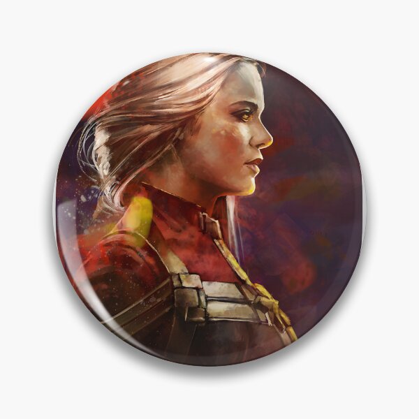 Artikelvorschau, Carol Danvers inspirierte starke weibliche Heldengestaltung entworfen und verkauft von PAULETTEPIPO.