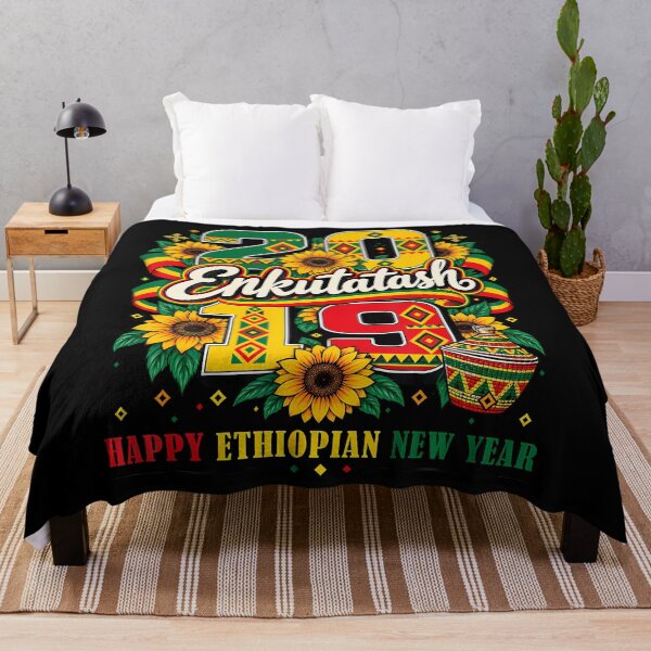 Item preview, 2019 Enkutatash Happy Ethiopian New Year designed and sold by darriahad.