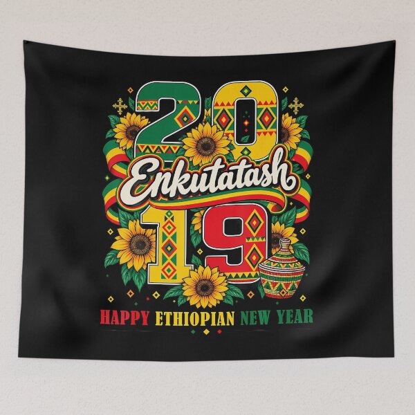 Item preview, 2019 Enkutatash Happy Ethiopian New Year designed and sold by darriahad.