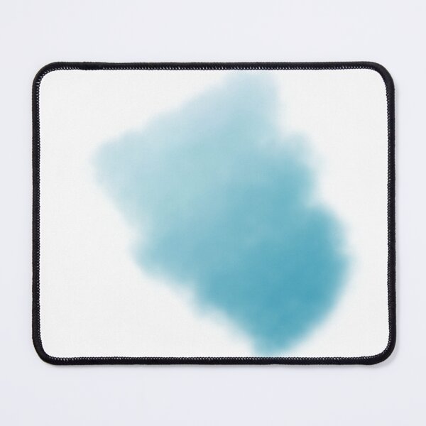 Item preview, Brush strokes art of cyan colour handdrawn illustration designed and sold by MagicMaker1984.