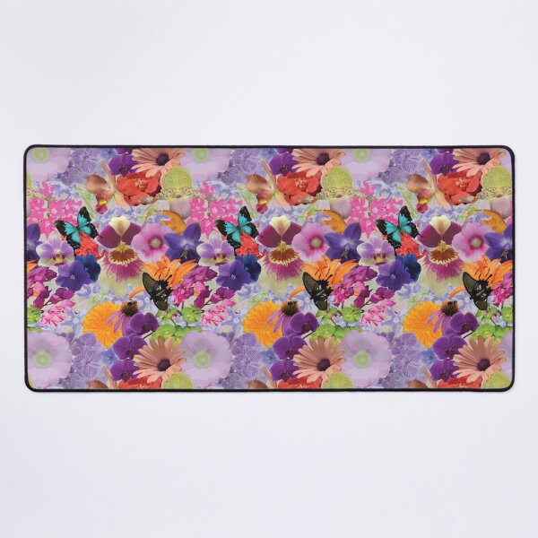 Item preview, Tropical Flowers with Pink & Green Background designed and sold by Digitalmyth's Designs.