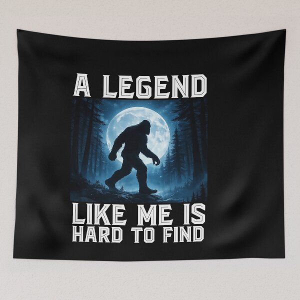 Item preview, A Legend Like Me Is Hard To Find Bigfoot Sasquatch Cryptid Enthusiast designed and sold by sportfantees.