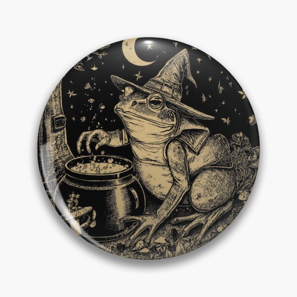 Item preview, Dark Fantasy Frog Witch designed and sold by ChicTrendz.