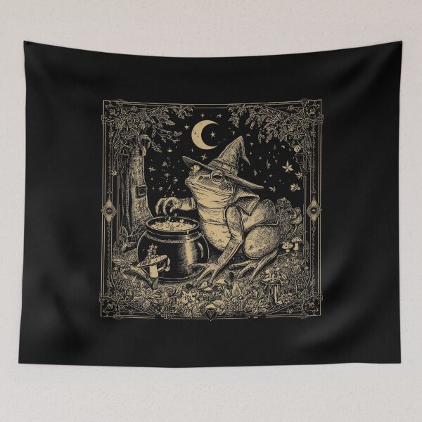 Item preview, Dark Fantasy Frog Witch designed and sold by ChicTrendz.