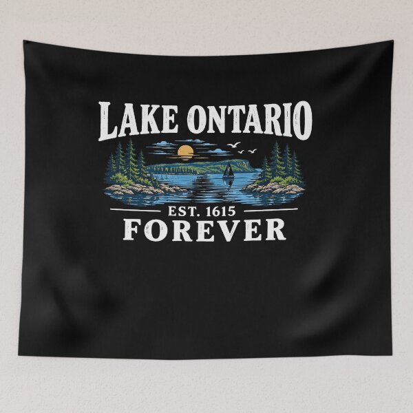 Item preview, Lake Ontario Est. 1615 Forever Great Lakes Vacation Souvenir designed and sold by sportfantees.