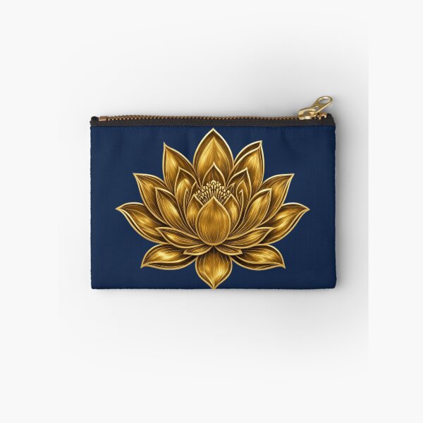 Item preview, Elegant Golden Lotus Flower Spiritual Zen Yoga Sticker designed and sold by chicworld2026.