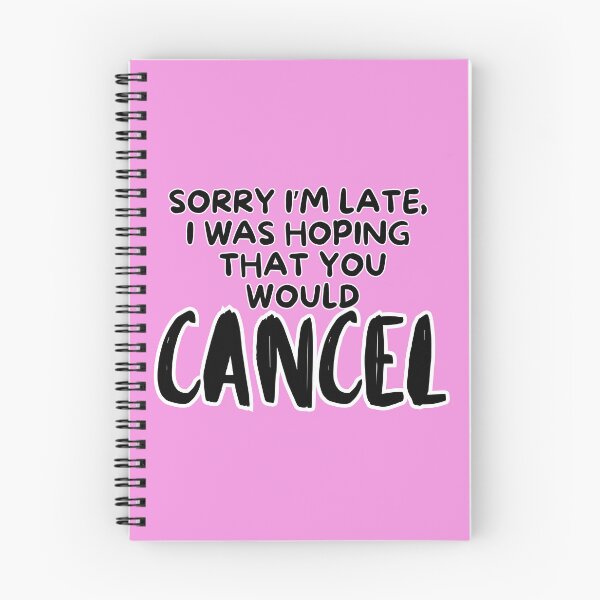 Item preview, Sorry I’m late, I was hoping that you would cancel designed and sold by ClarissaDoodles.