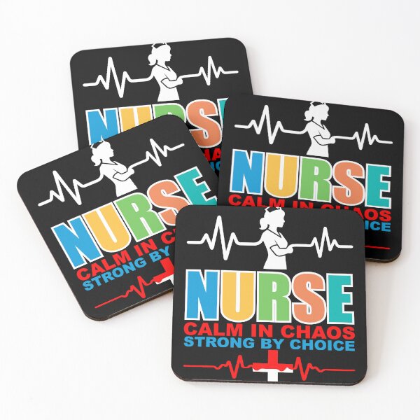 Item preview, Nurse Calm In Chaos Strong By Choice designed and sold by VibeForgeCo24.