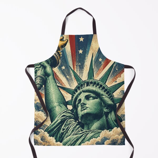 Item preview, Statue of Liberty Torch Patriotic Sunburst designed and sold by Avenuse style.